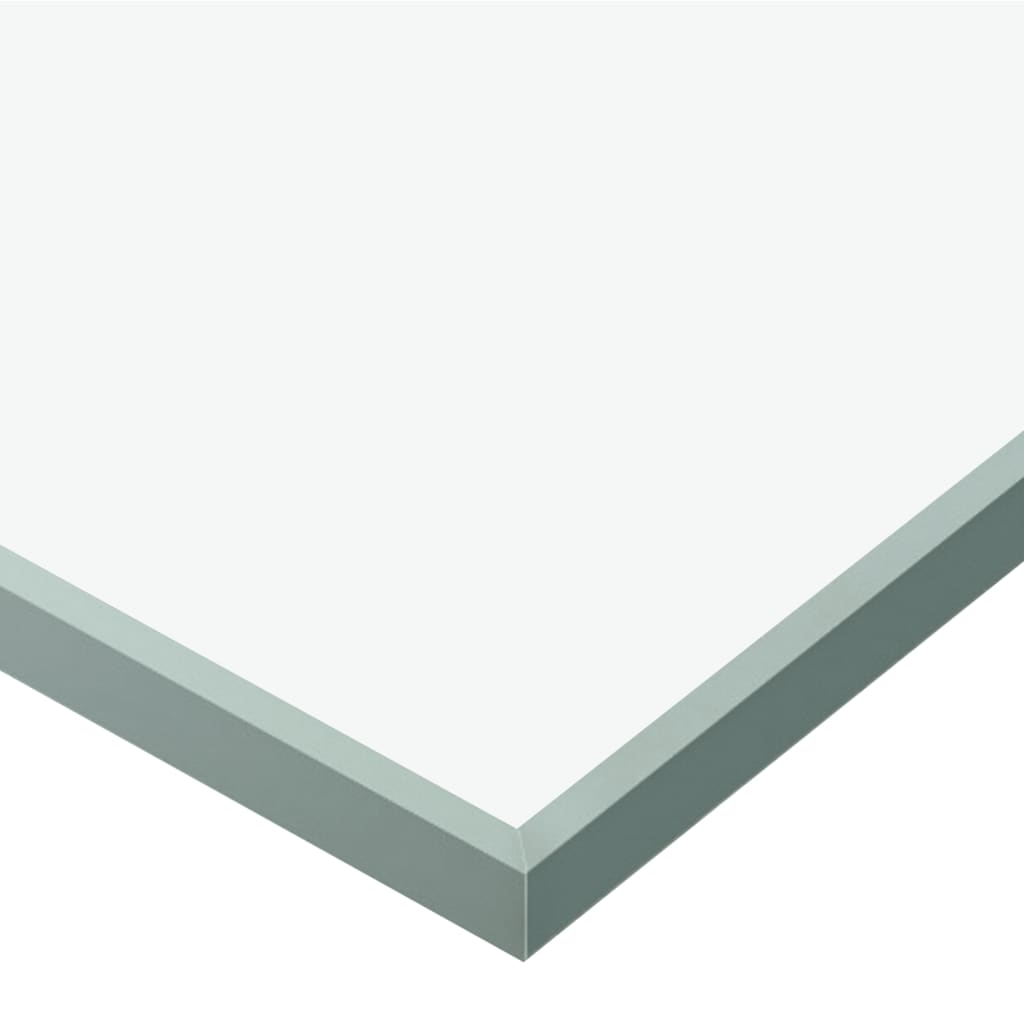 vidaXL Puerta corredera de vidrio ESG y aluminio plateado 90x205 cm
