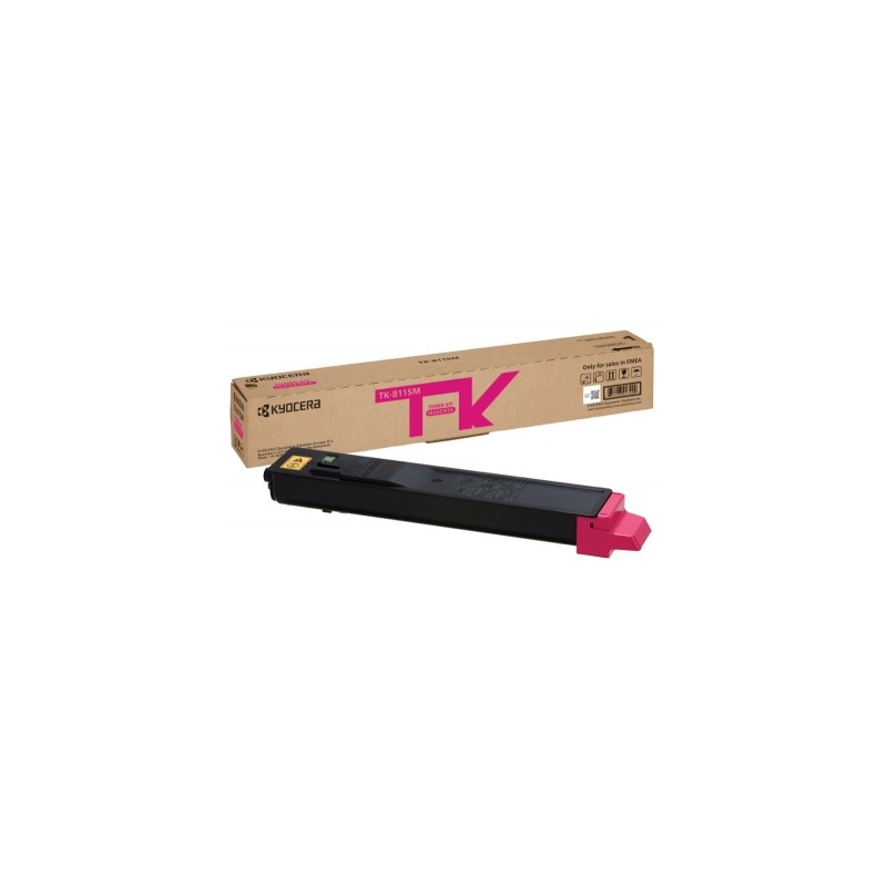 KYOCERA - TK-8115M cartucho de tóner 1 pieza(s) Original Magenta 1T02P3BNL0