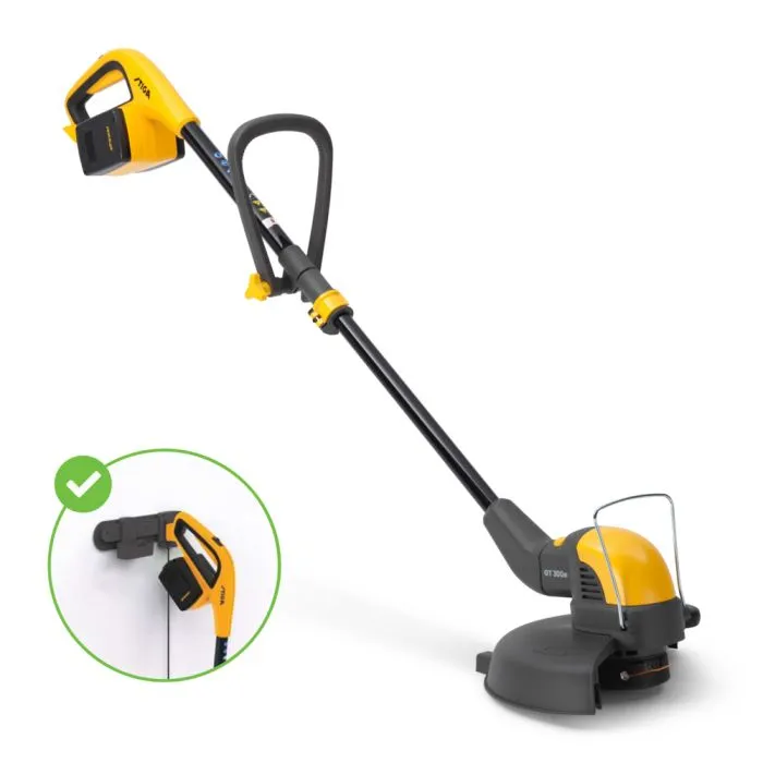 Cortador de Bordes a Batería GT 300e con Kit Completo para Jardín