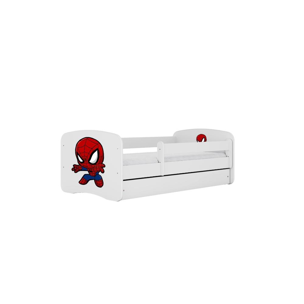 Cama 180 x 80 cm Kocot Kids com gaveta BabyDreams Spiderman White