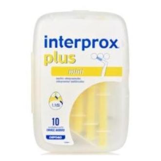 Cepillo Dental Interproximal Interprox Plus Mini, 10 Uds