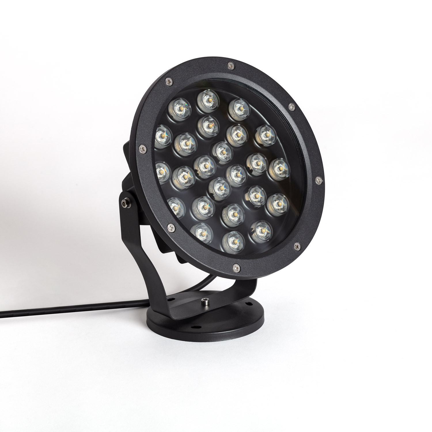 Ledkia Foco Exterior LED 24W IP67 Colmar 3000K Blanco Cálido