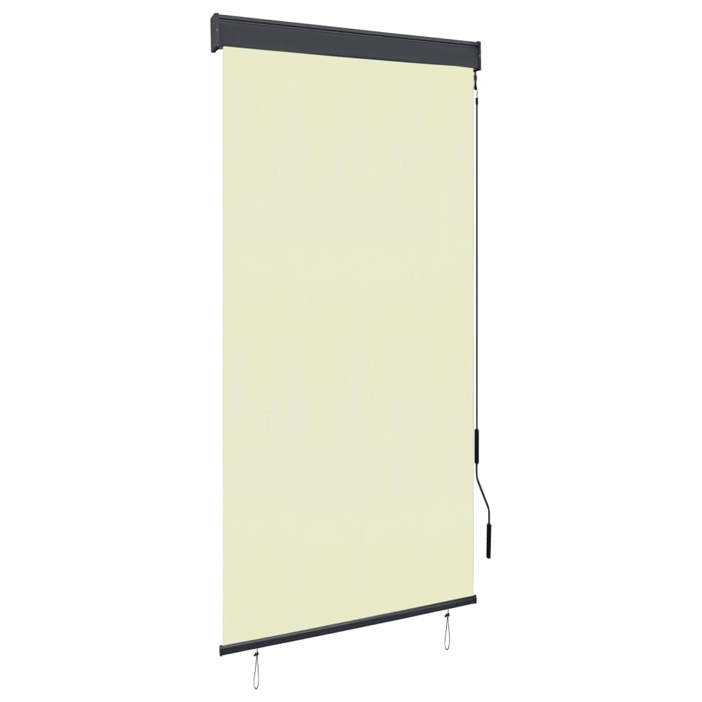 vidaXL Estor Enrollable de Exterior 80x250cm Persiana Balcón Color Azul,  naranja,  Crema y mas