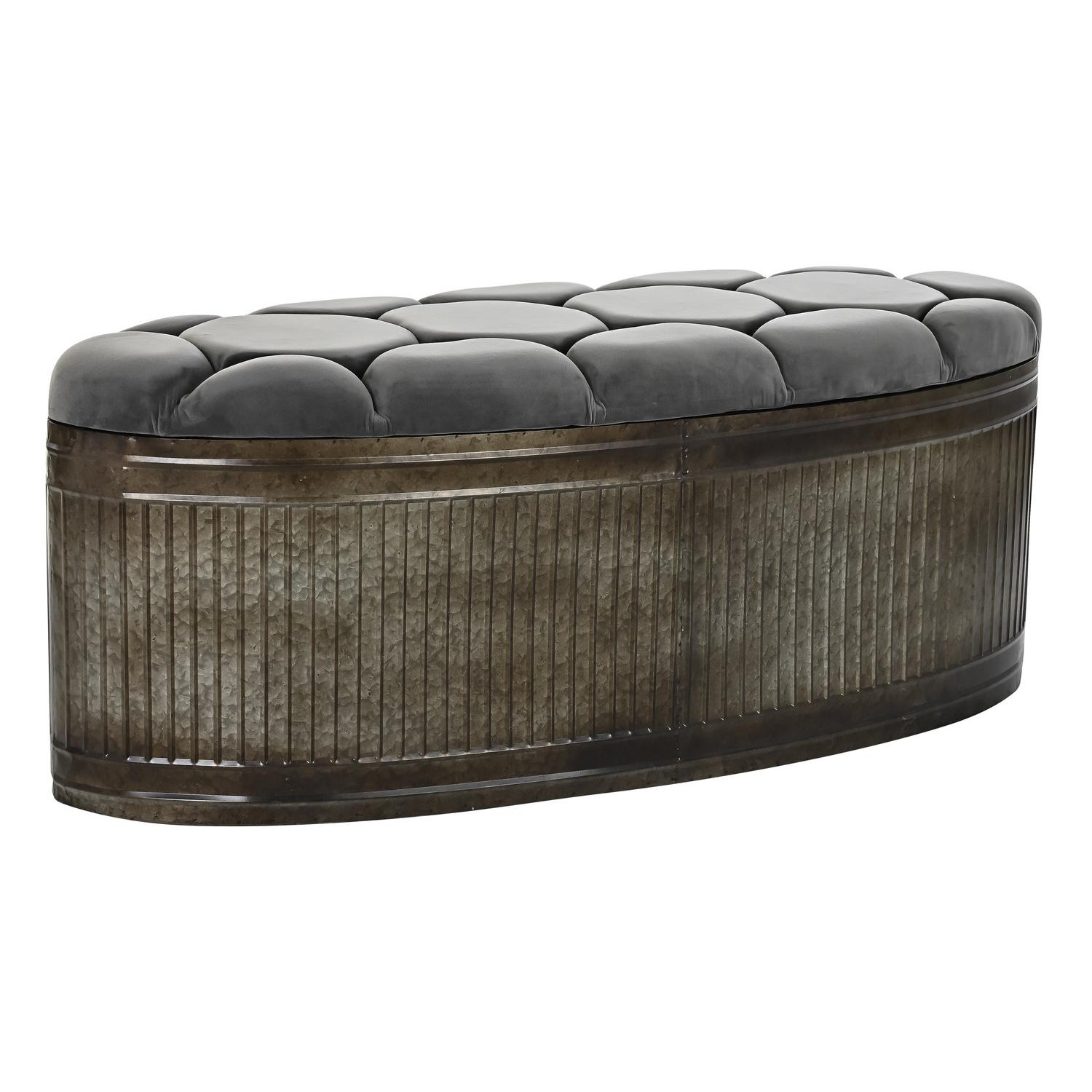 DESCALZADORA METAL POLIESTER 117X42X47 GRIS FIJALO MB197258