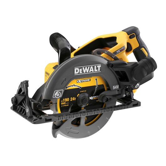 Sierra circular inalámbrica de alta velocidad, 190 mm, XR, 54 V, 0 Ah - DW DCS577N