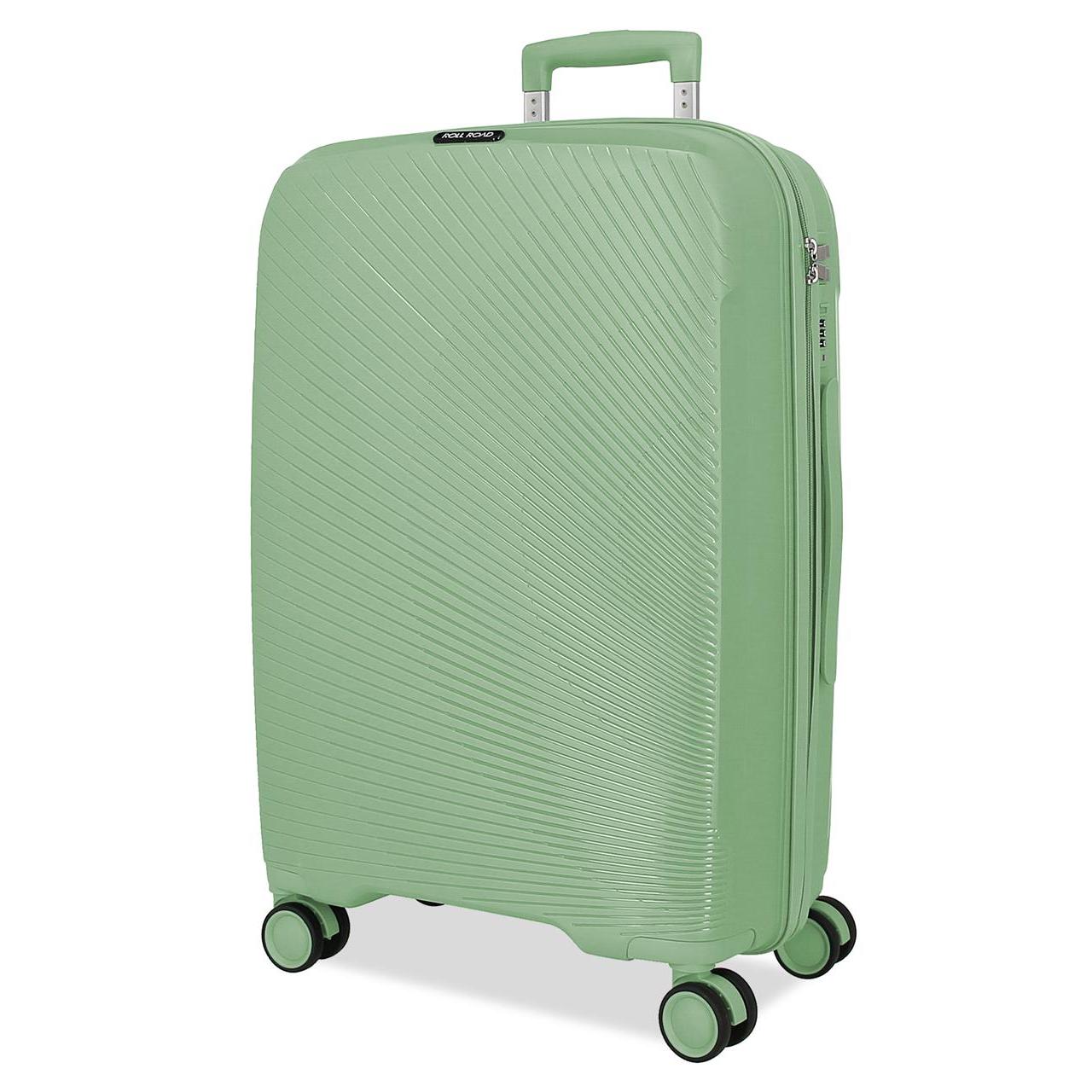 Maleta mediana Roll road Orbit PP con capacidad de 65,52L