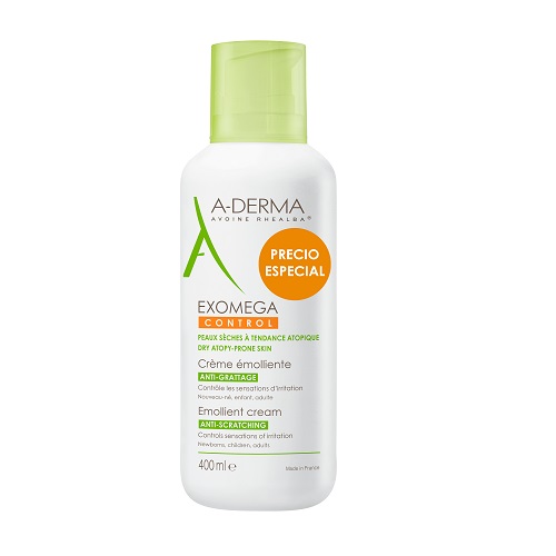 A-Derma Exomega Control Crema Emoliente  400Ml