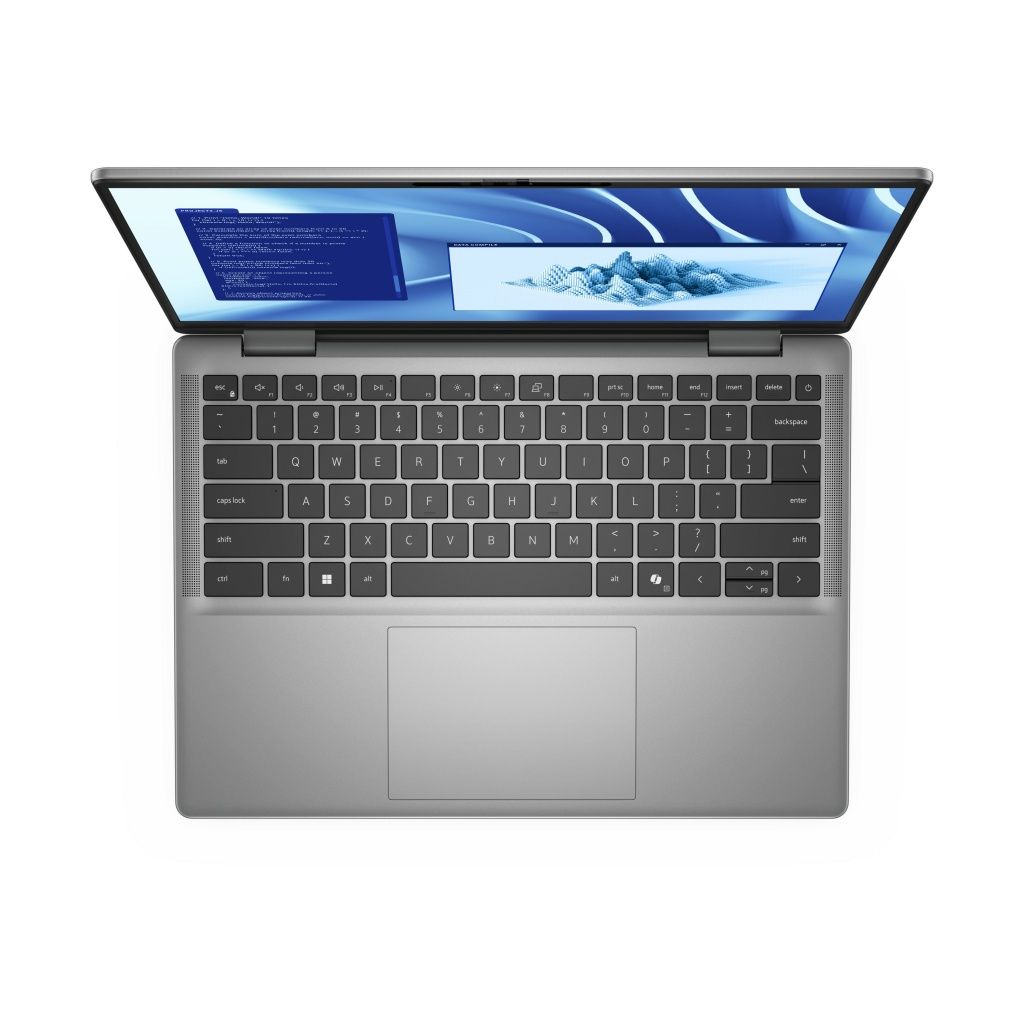Pc portátil Qualcomm Snapdragon X Plus 14" Windows 11 Pro DELL 995MK Pantalla táctil Ram 16GB Disco 512 Gb  | SSD, Lector de huella digital, Gris