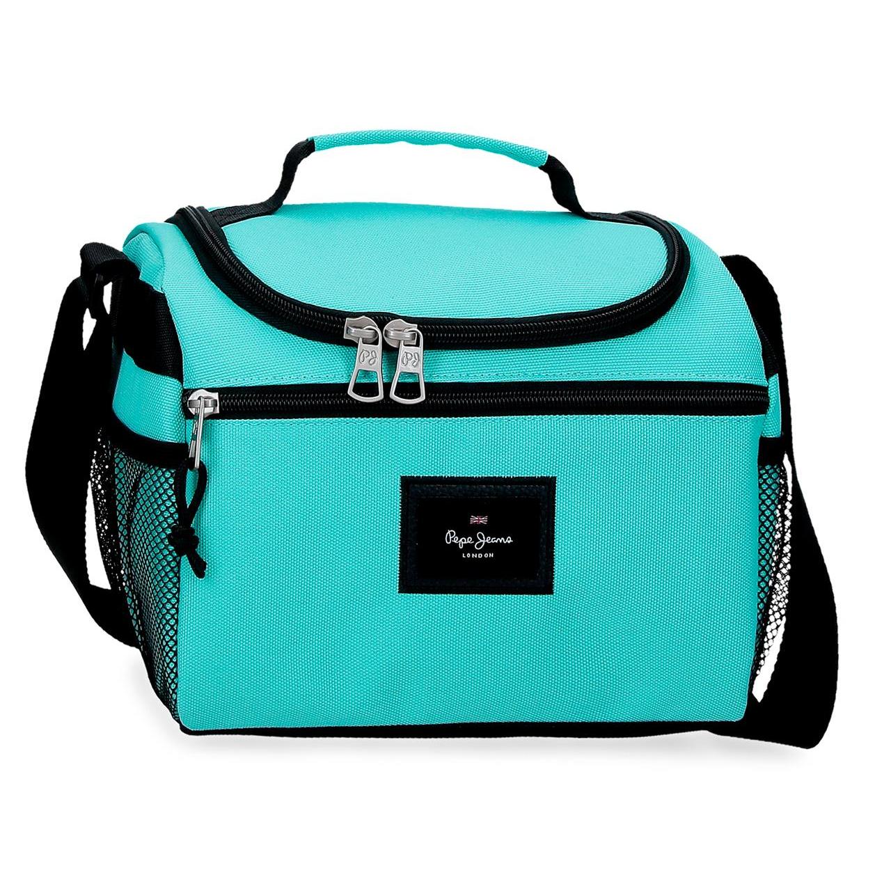 Portamerienda térmica Pepe jeans Aris colorful turquesa