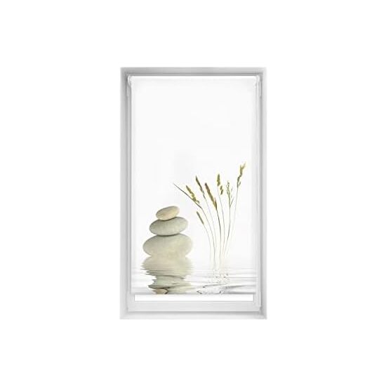 BLINDECOR - Estor Estampado EasyFix SIN TALADRAR - Estor Enrollable para Ventana - Estor Elegante y Práctico - Estor Enrollable con Diseño Único
