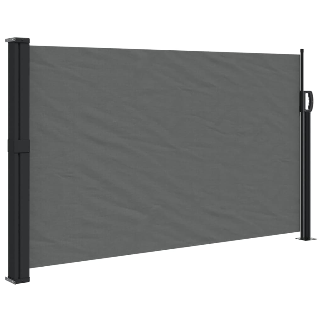 vidaXL Toldo lateral retráctil 120x300 cm Color Negro, Crema, Azul
