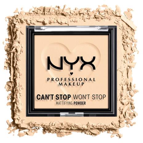 NYX Professional Makeup – Polvos matificantes profesionales Can´t stop Won´t stop NYX Professional Makeup.
