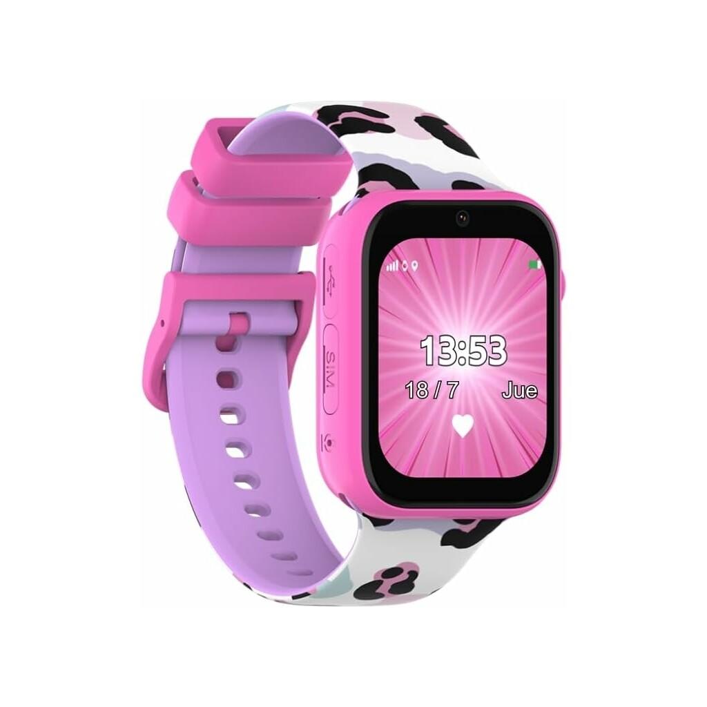 Reloj Inteligente HolaWatch Fiber Plus Rosa Juguetes Cefa CEFA