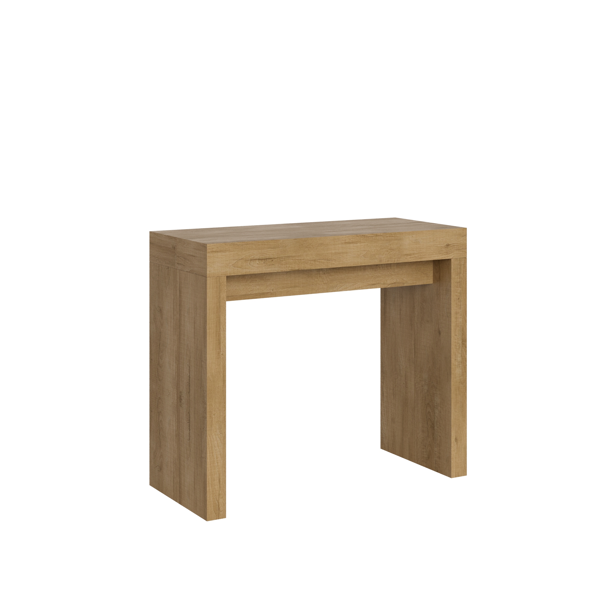 Consola extensible 90x40/196 cm Roxell Small Oak Nature - Itamoby