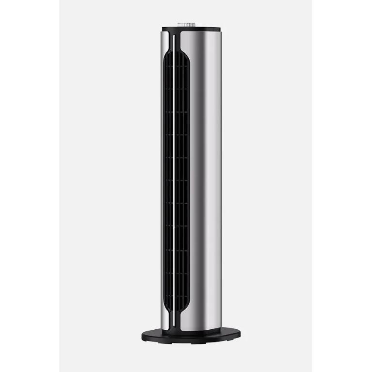 FABRILAMP Termoventilador Vertical Ceramico Ptc 1500w Canada Plata/negro 2potencias 3funciones antivuelco 61,5x18x18cm Termostato Regulable y con CORTE TERMICO DE SEGURIDAD,protección contra sobrecalentamiento,rejilla de protección.TOP CALIDAD GARANTIZADA