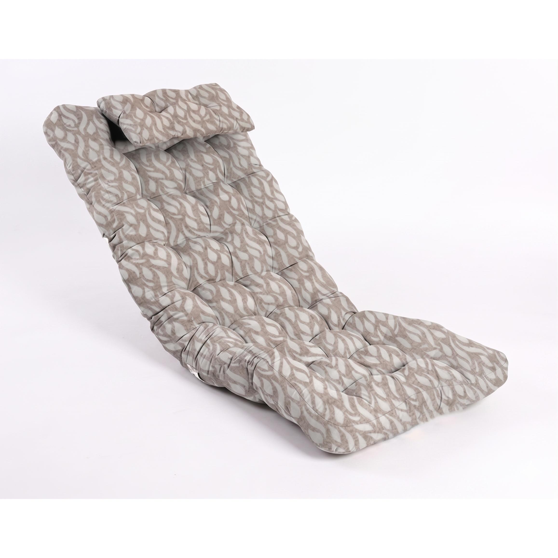 Cojín para Tumbona, Acolchado para Tumbona de Playa, Jardín, Piscina, Terraza, Verano(PACK de 2) - Colchoneta Ergonómica Exterior CIVELLO global