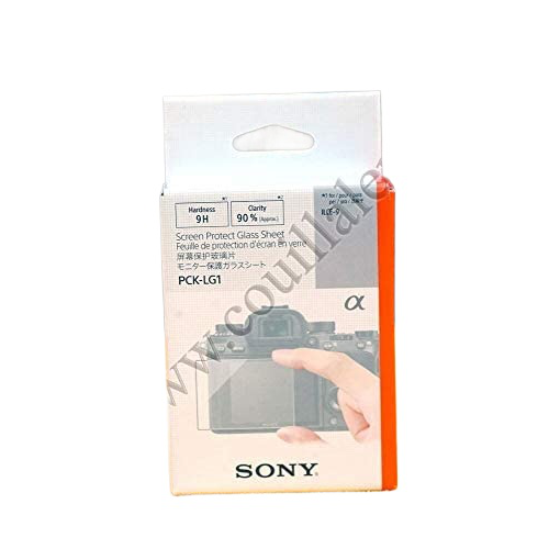 Sony pck-lg1 -glass screen protector for sony alpha 9 camera