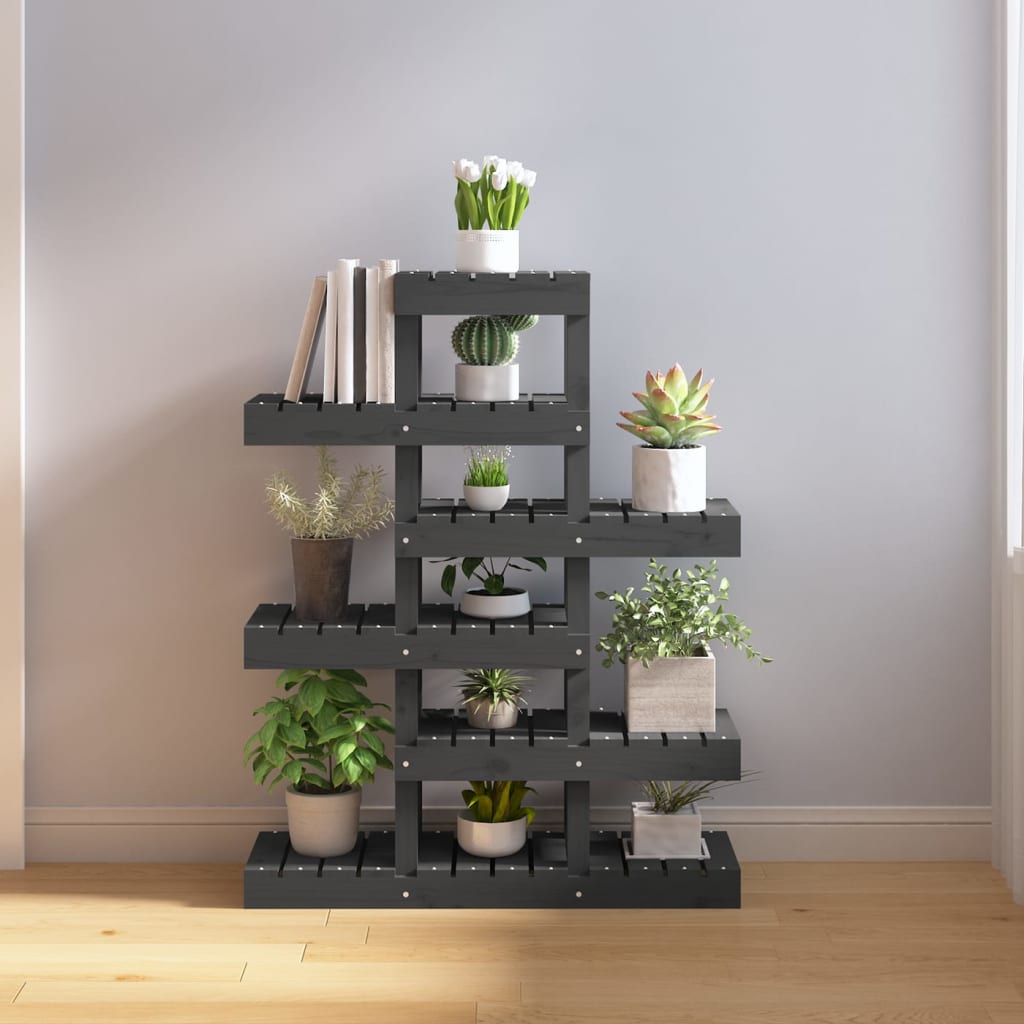 vidaXL Soporte para Plantas Flores Estante Maceta Salón Color Natural,  Blanco,  Gris y mas