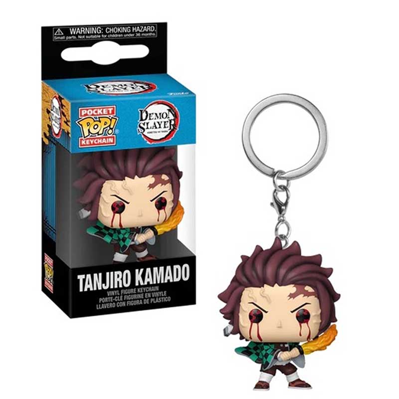 Funko Pop! Llavero Demon Slayer, Tanjiro Kamado