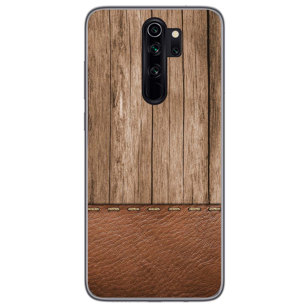Tumundosmartphone Funda Gel Tpu para Xiaomi Redmi Note 8 Pro diseño Madera 09 Dibujos