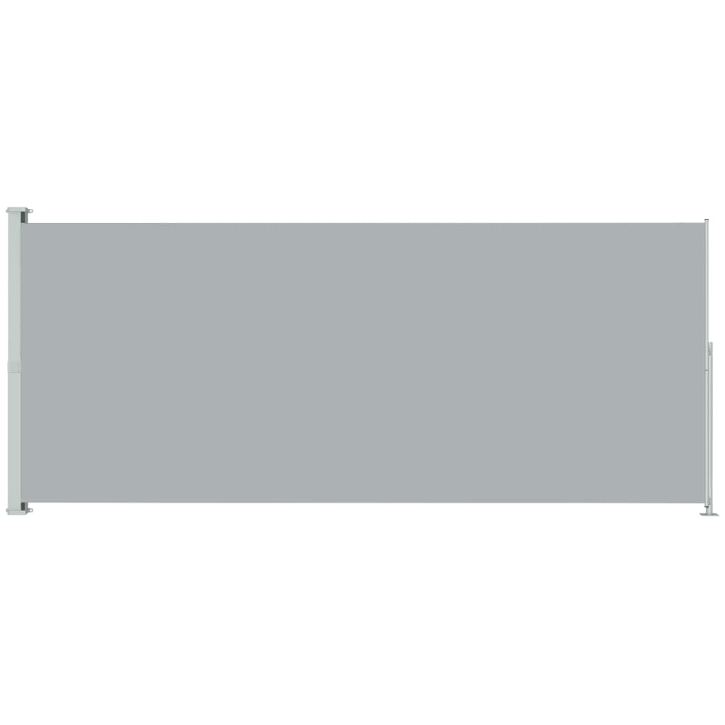 vidaXL Toldo lateral retráctil de jardín 180x500 cm Color Crema, Gris,
