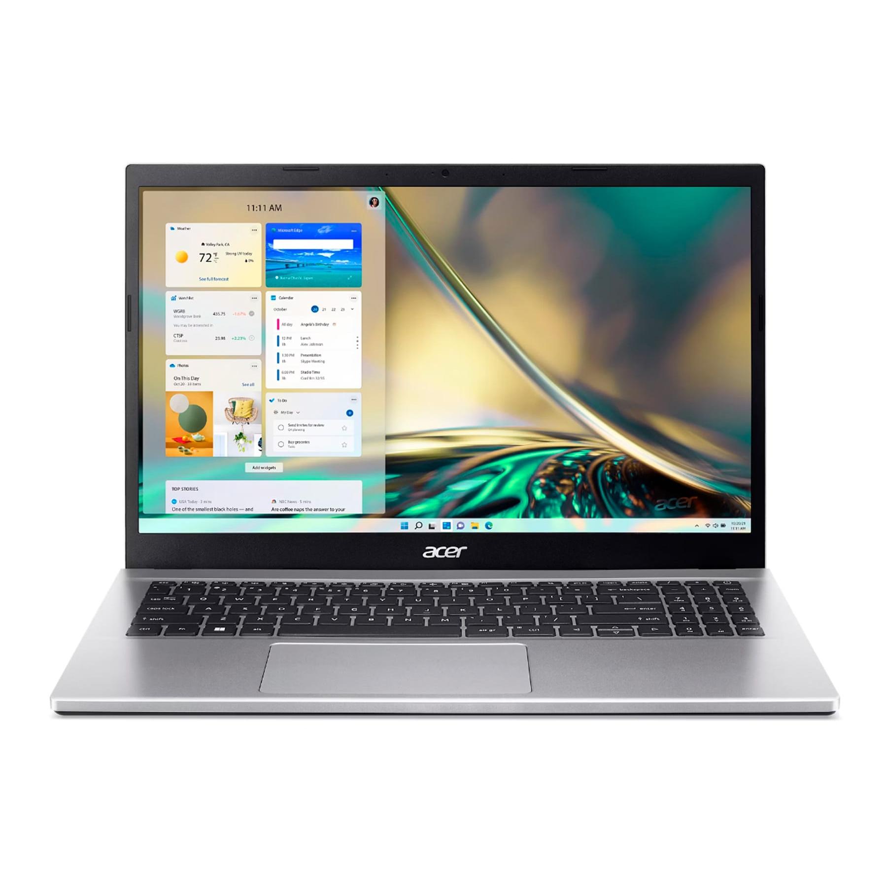 acer Aspire 3 Silver / 15.6" LCD Full HD / Intel® Core™ i5-1235U / 16 GB DDR4 / 512 GB SSD / Windows 11 Home