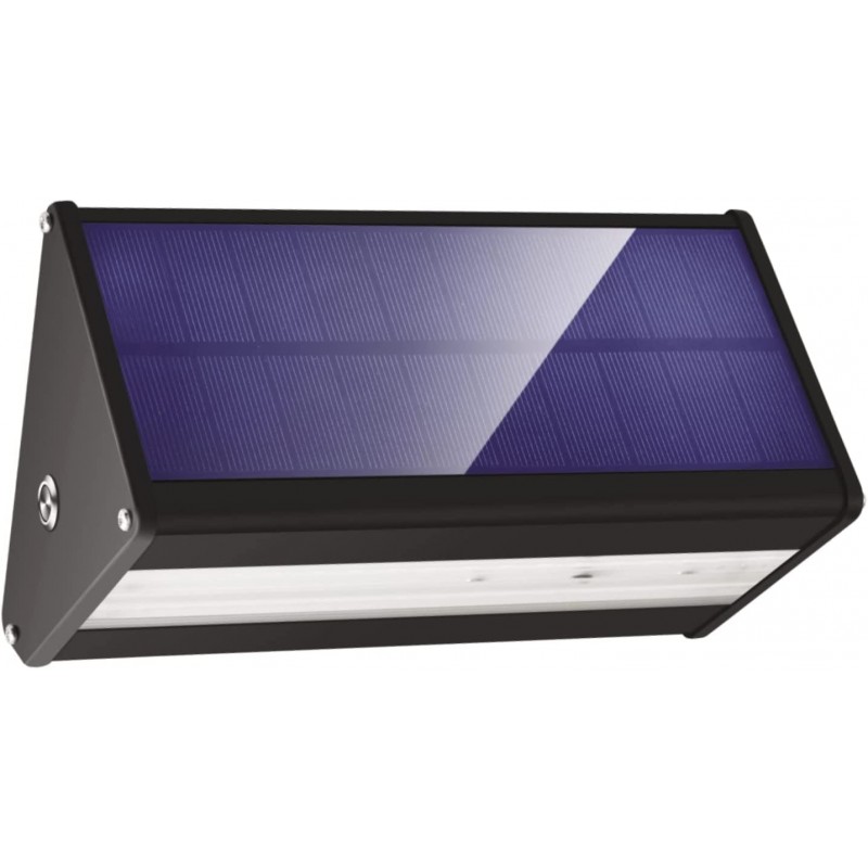 TIENDA EURASIA - Aplique Solar de Pared para Exterior, Impermeable IP65, Gran Intensidad Ideal para Jardín