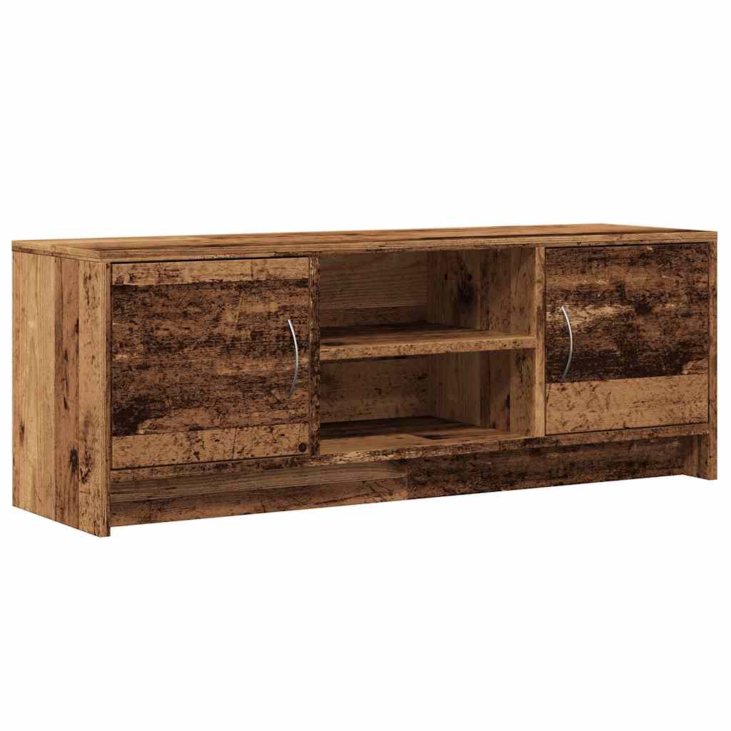 vidaXL Mueble de TV madera de ingeniería 102x30x37,5 cm Multicolor