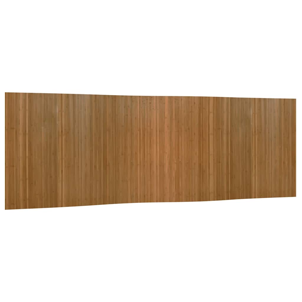 vidaXL Biombo divisor de bambú marrón ancho 600 cm alto 165 cm