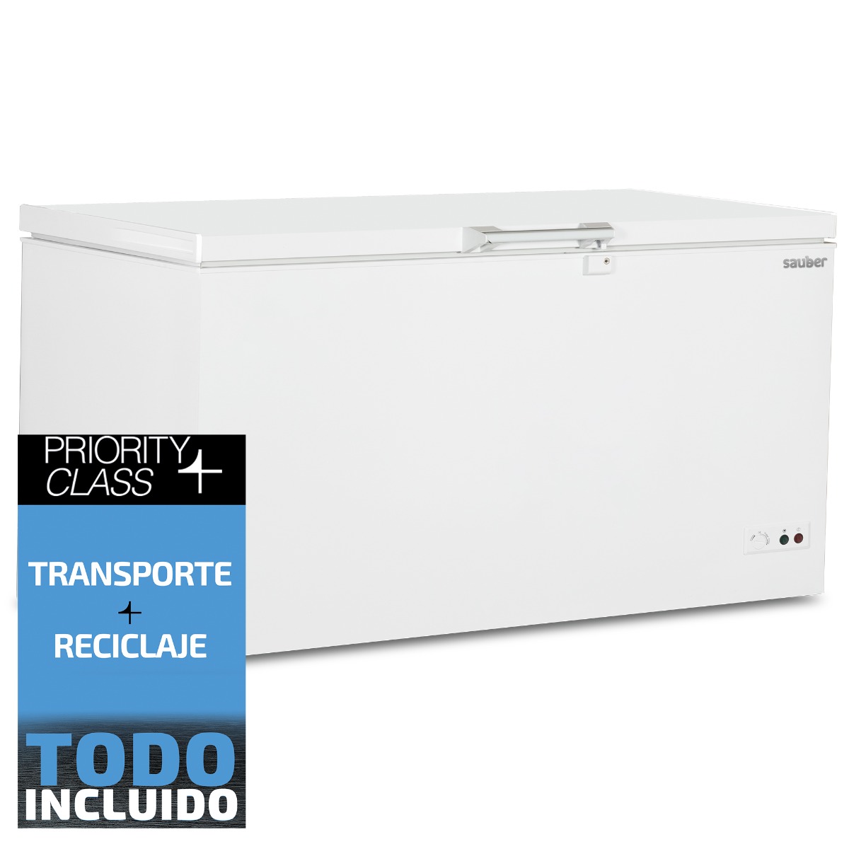 Congelador horizontal SAUBER SERIE 3-469H c  c ancho 1492 cm 469 litros