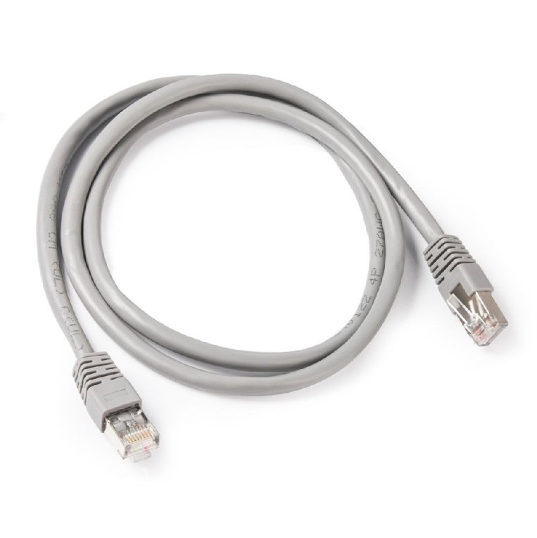 Cable red gembird ftp cat6 libre alogeno 1m gris