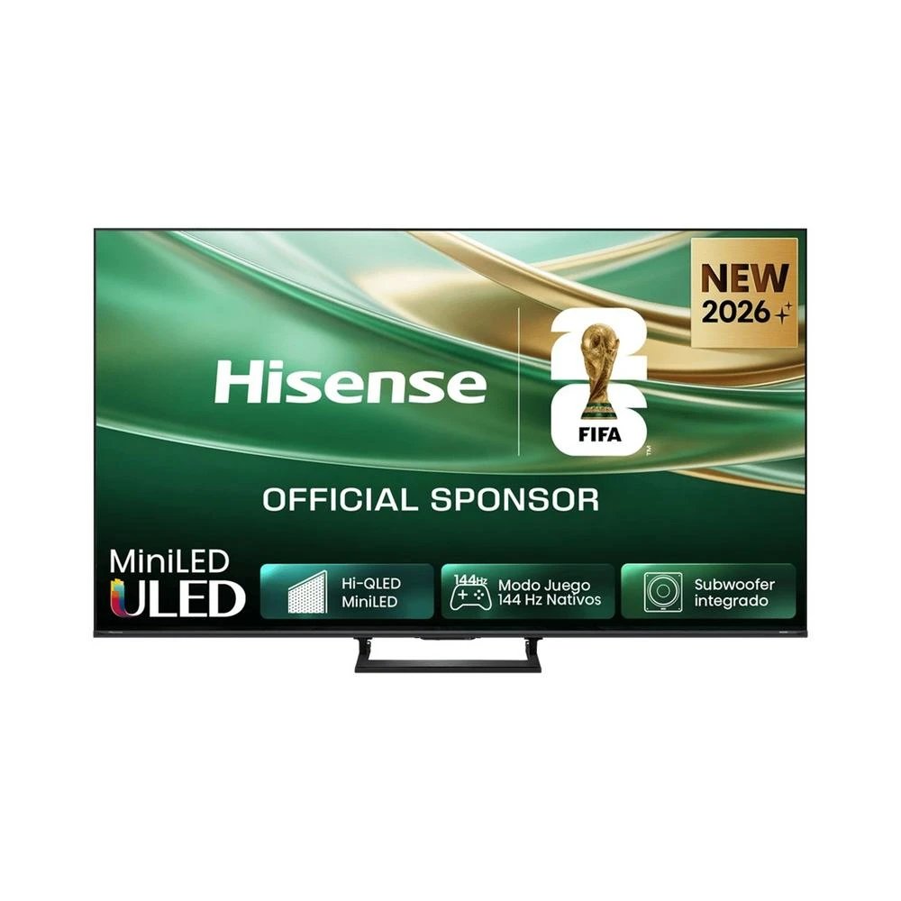 TV Hisense  65E8S HomeOS U9 65" QLED 4K Ultra HD  | HDR10+, 144 Hz, 600 nits, Modo Gaming, Devialet Sound