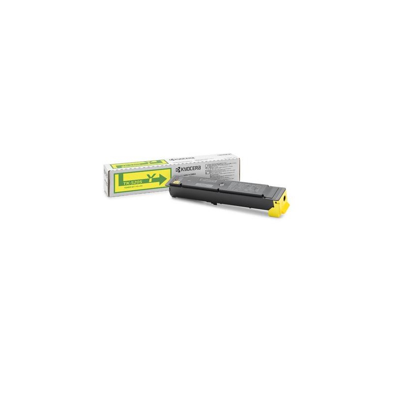 KYOCERA - TK-5205Y cartucho de tóner 1 pieza(s) Original Amarillo 1T02R5ANL0