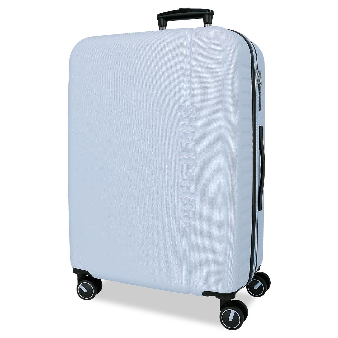 Maleta mediana Pepe jeans Montana azul claro 48x68x27 cm