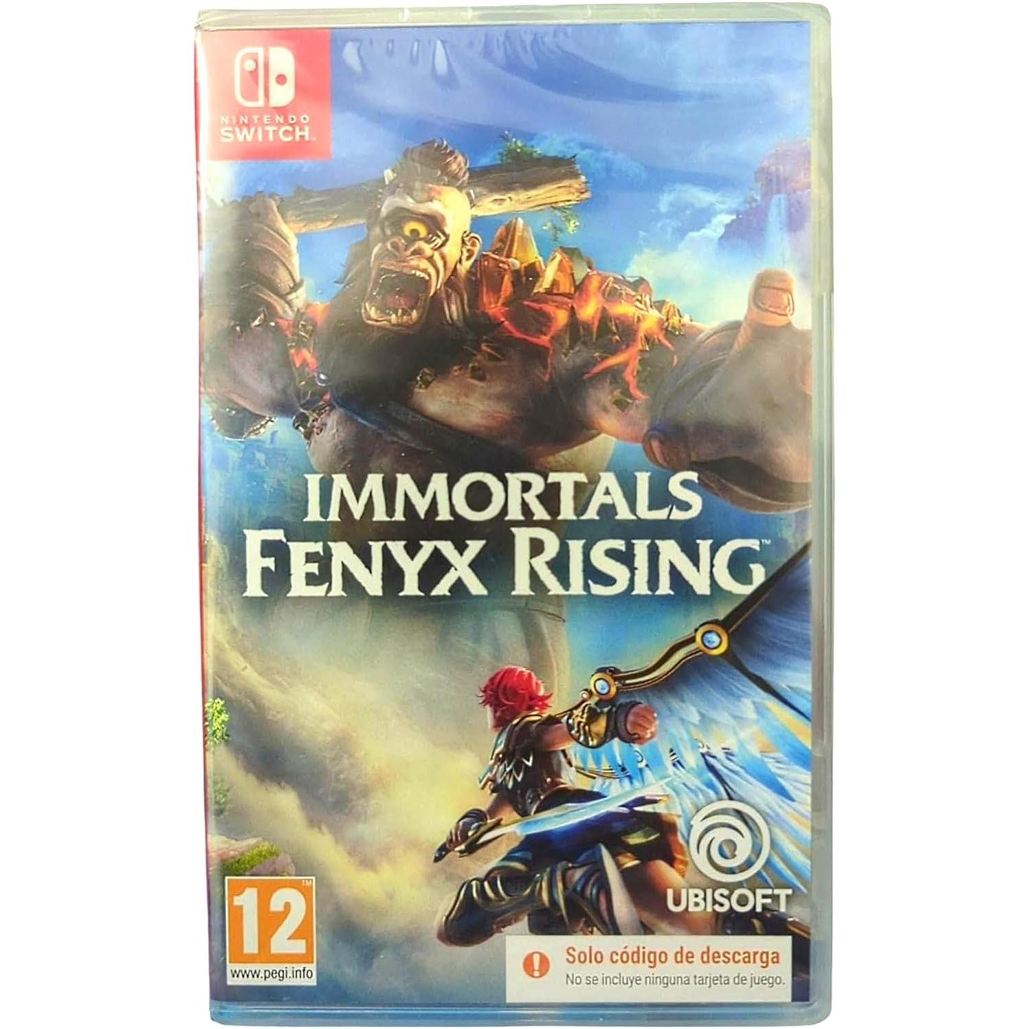 IMMORTALS FENYX RISING CODE IN A BOX SWITCH