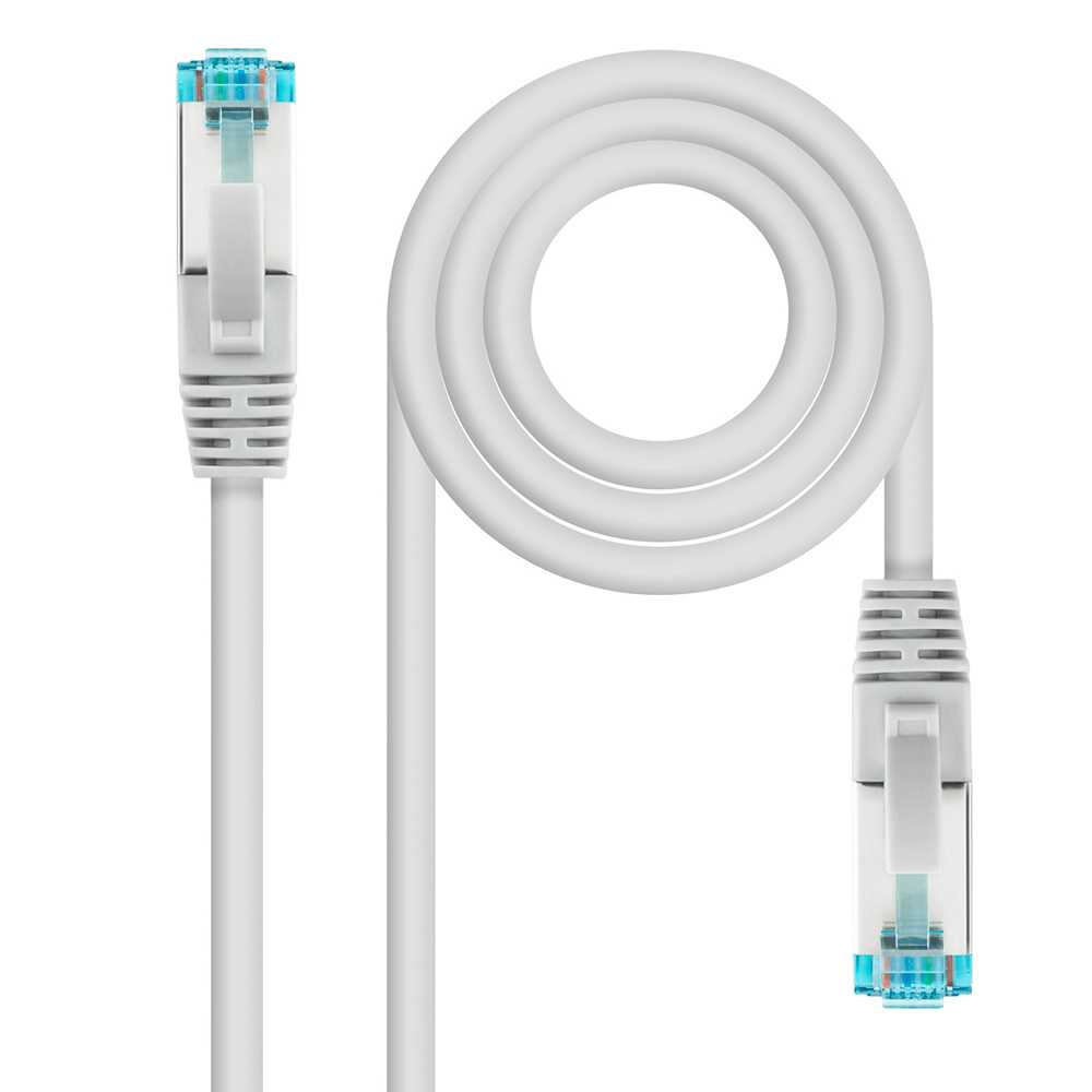 Nanocable 10.20.1700-L30 0.3m Cat.7 600Mhz LSZH SFTP PIMF Cable de Red RJ45 LAN para PC Portátil PS4 PS5 Internet Xbox