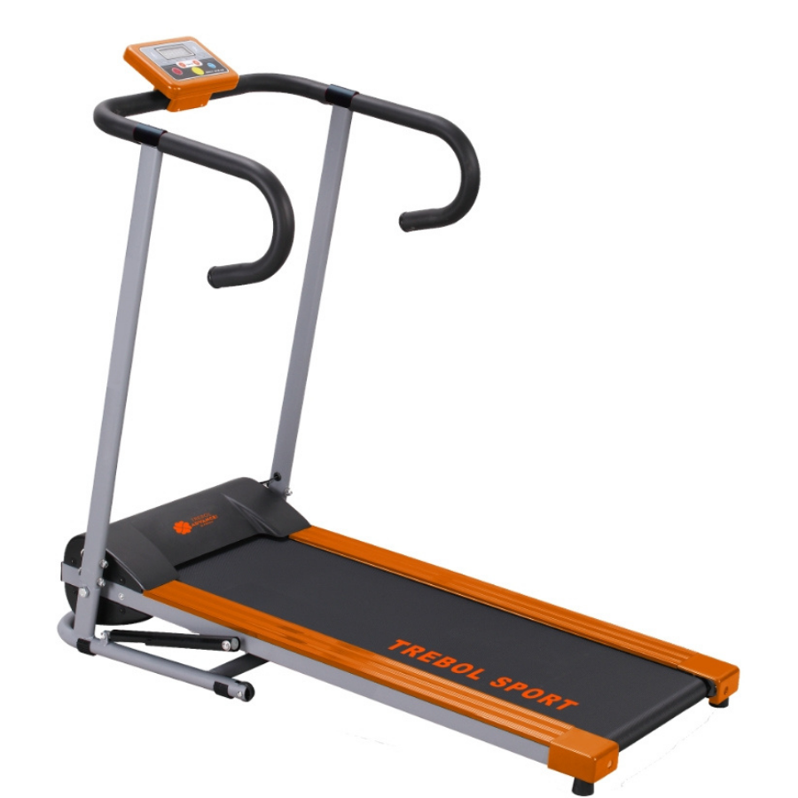 Cinta de Andar Eléctrica Plegable TRÉBOL ADVANCE con Motor de 1 HP, Pantalla LED, 120 kg de Capacidad y Sistema de Seguridad, Ideal para Entrenamiento en Casa