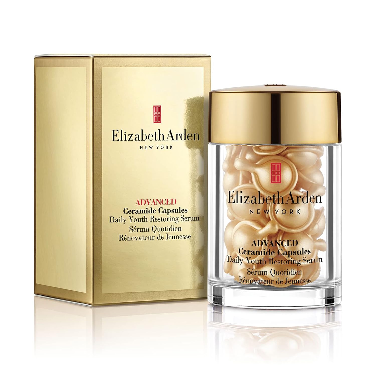 Elizabeth Arden Advanced Serum Rejuvenecedor Diario de Juventud Ceramide, 30 cápsulas para el rostro