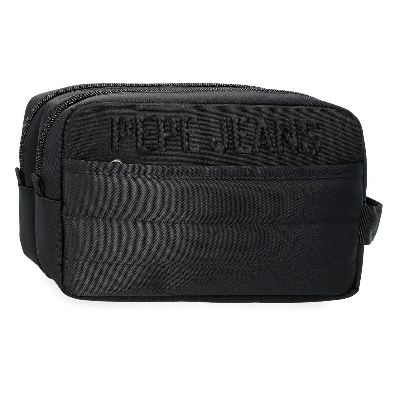Neceser dos compartimentos Pepe jeans Ancor Negro