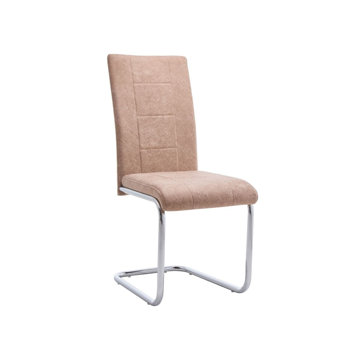 Silla de comedor San Deluxe asiento acolchado tapizado New Jade 100x44x61 cm