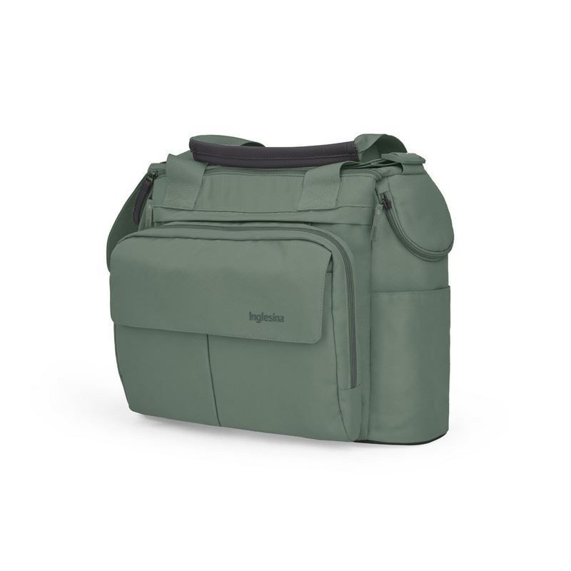 Inglesina - Bolso DUAL BAG convertible de gran capacidad para Electa y cochecitos compatibles, color Murray Green