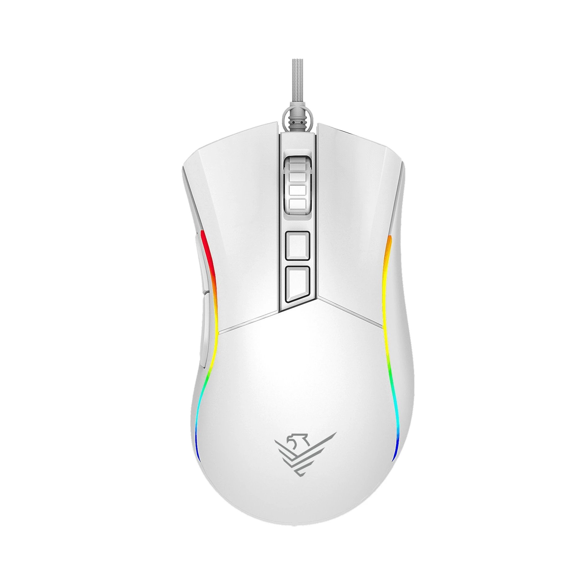 Ratón Sensor Pixart 3360 (50G aceleración, 250 IPS) Hasta 12000 DPI USB, Laptop PHOENIX TECHNOLOGIES PHVOIDW | Blanco