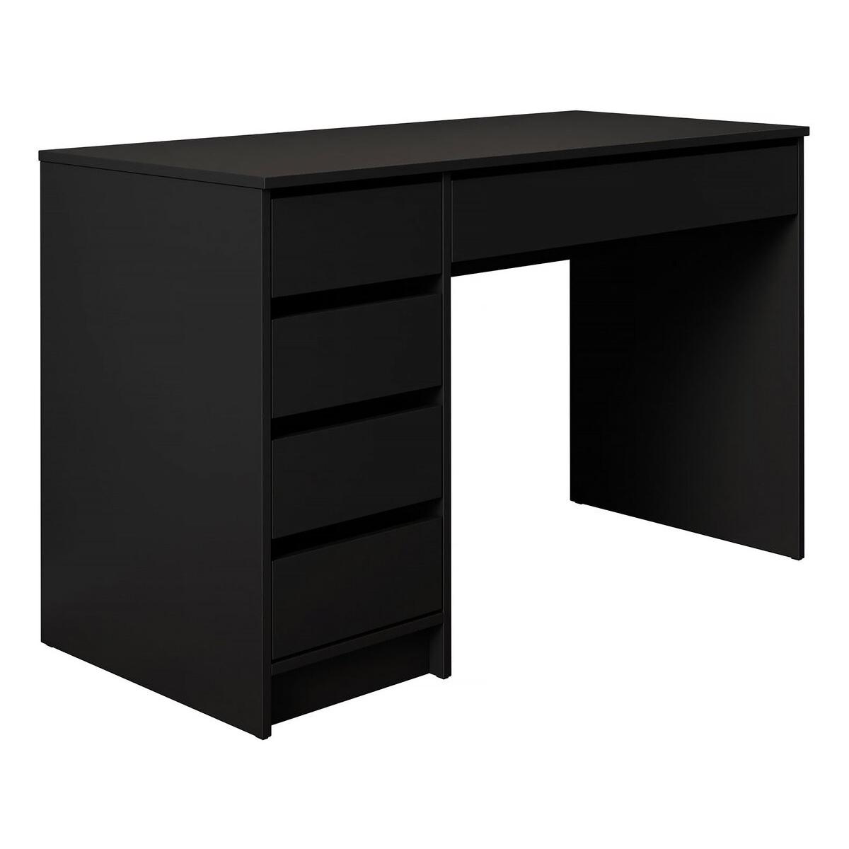 Habitat y Jardin - Escritorio  - 120 x 75 x 55 cm - Negro