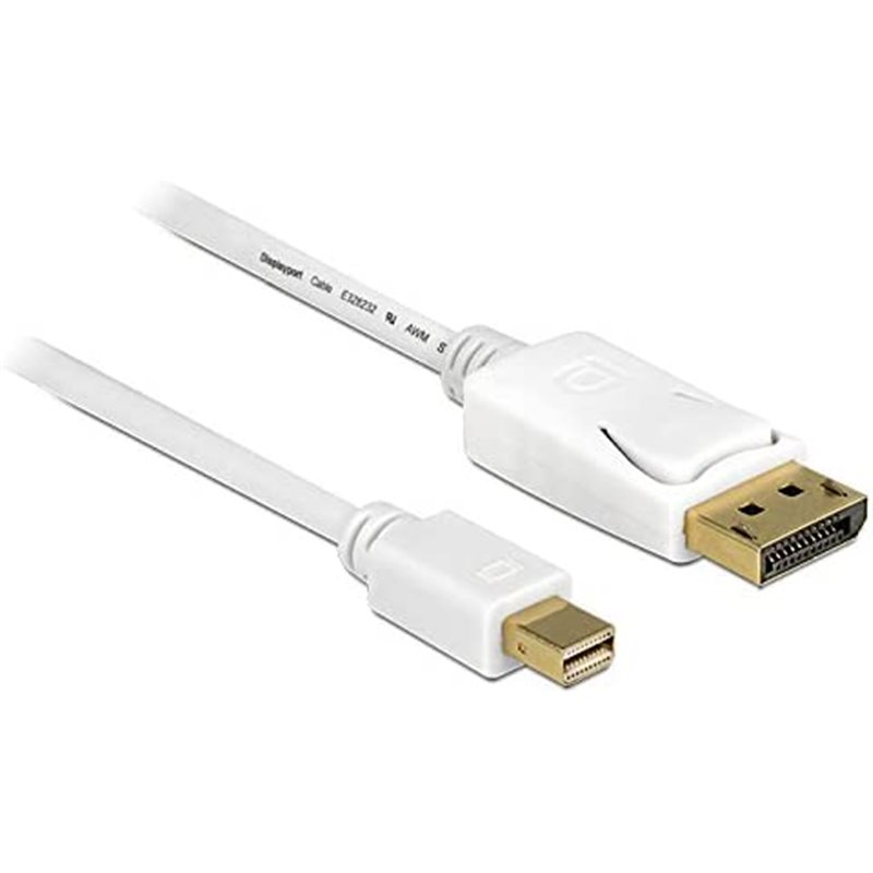 Cable Mini Displayport 1.2 macho Displayport macho 4K 2.0 m
