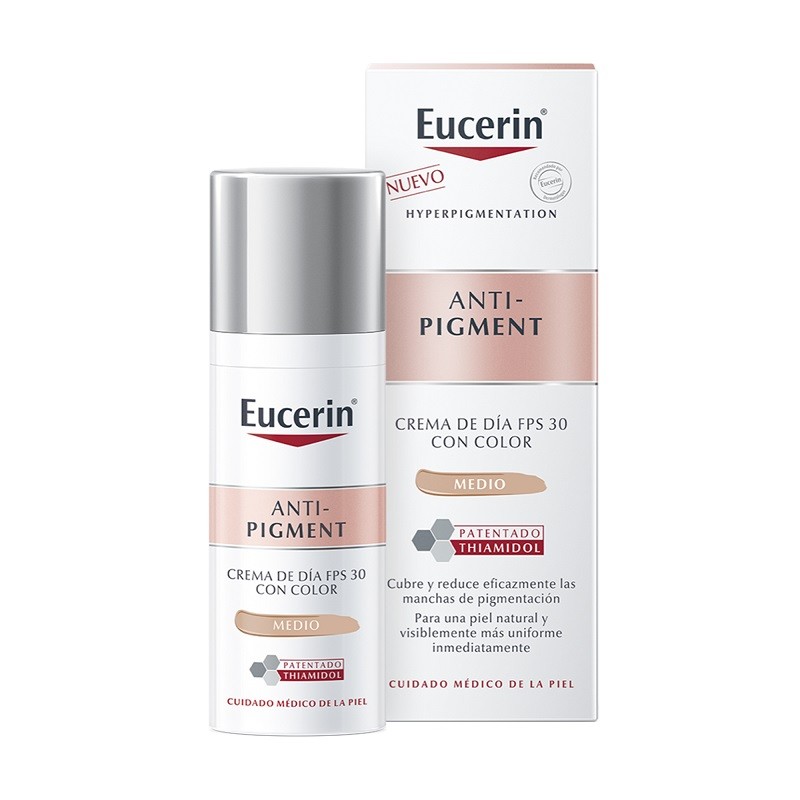 Eucerin - EUCERIN Anti-Pigment Crema de Día FPS30+ Color 50ml