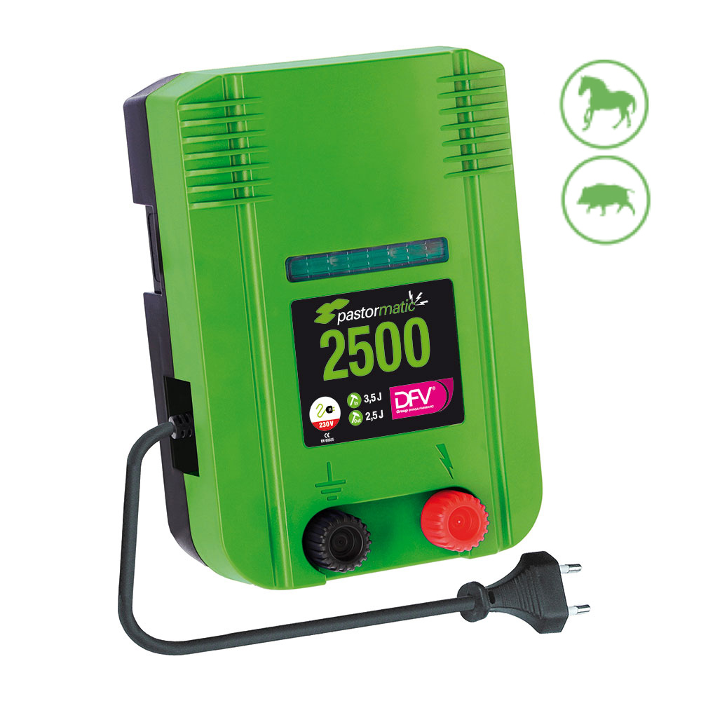 Pastor 2500 230V Pastormatic para Cercas Medianas