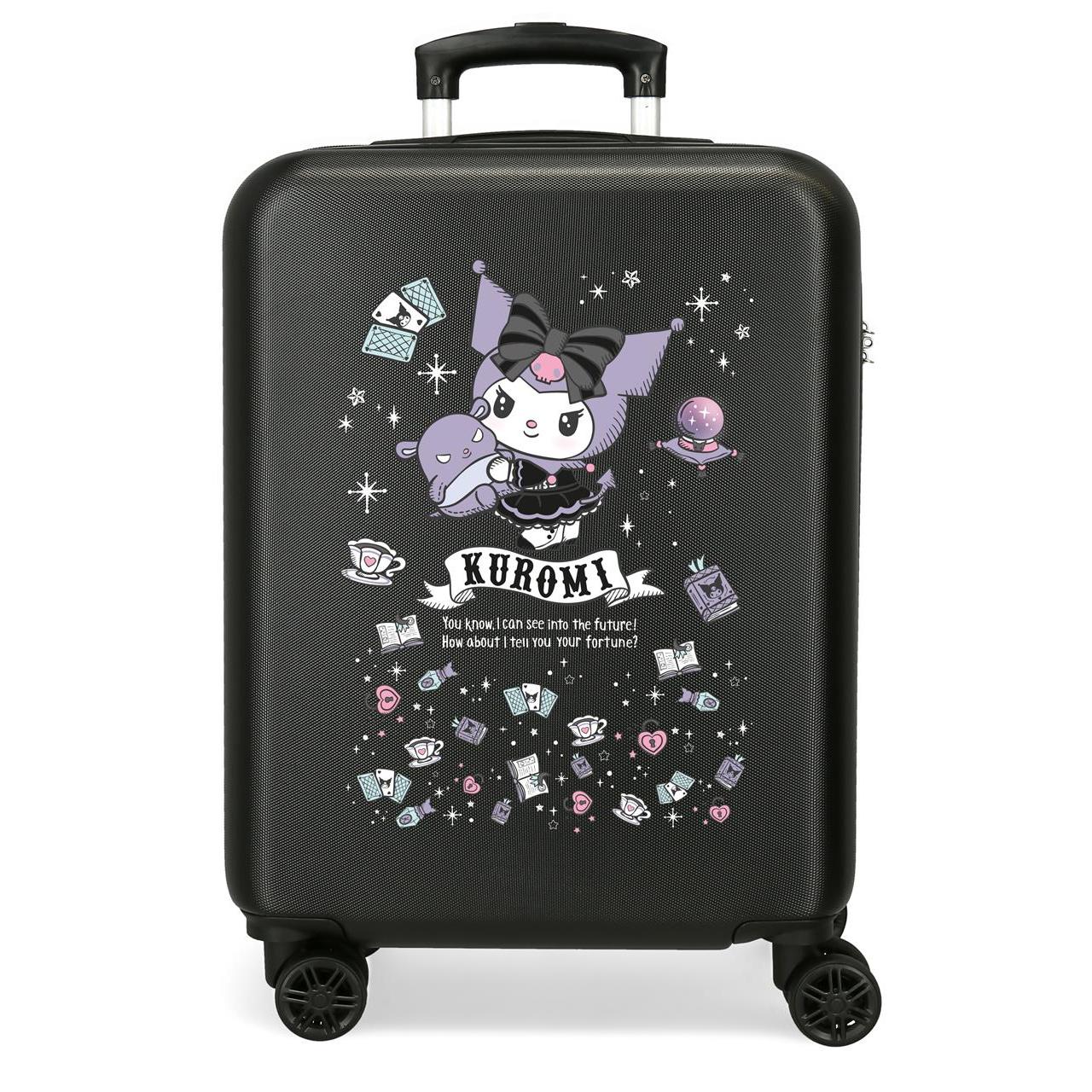 Maleta de cabina Sanrio Kuromi Fortune Telling 55x38x20cm
