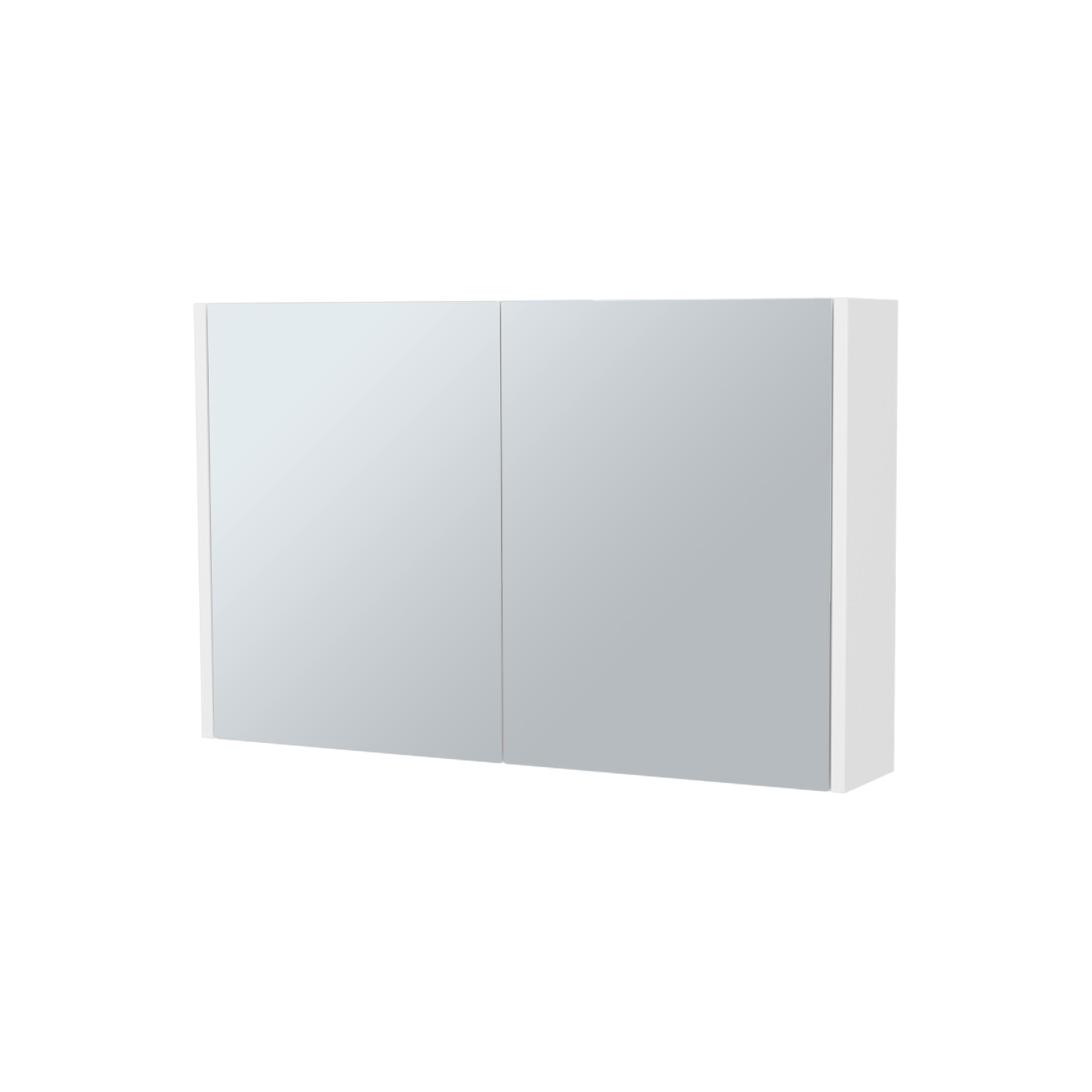 McNary botiquín de baño con espejos integrados y dos puertas