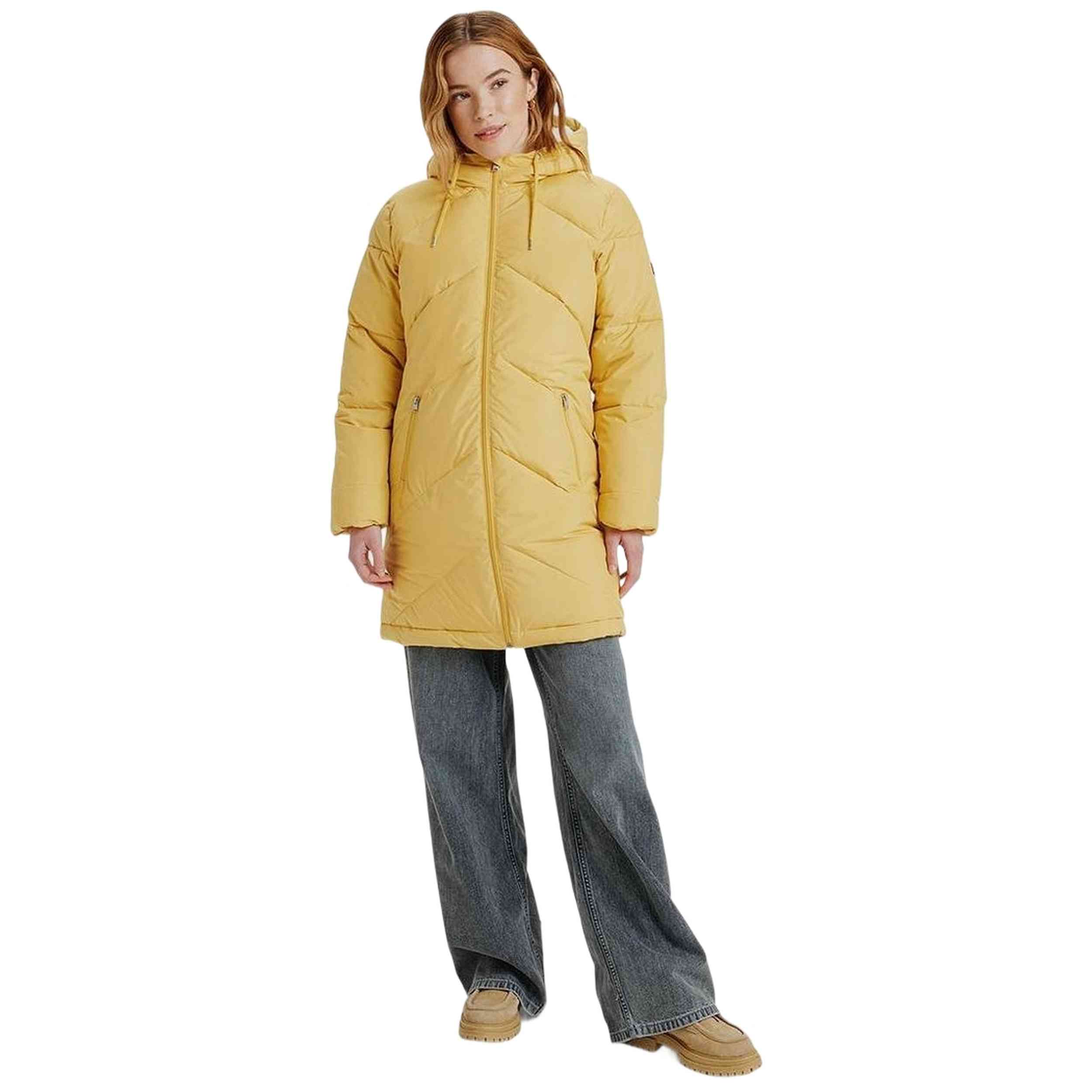 Abrigo Roxy para Mujer en color Amarillo