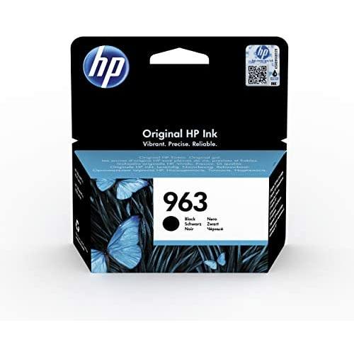Cartucho de Tinta HP 963 3JA26AE Negro Original para Impresoras HP Officejet Pro Series 9010 y 9020